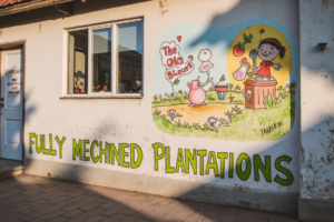 FULLY MECHANISED PLANTATIO