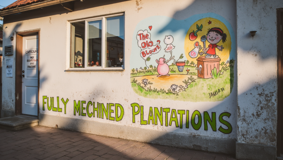 FULLY MECHANISED PLANTATIO