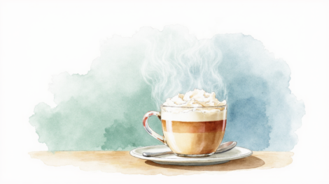 Steamed milk and Micro-foam