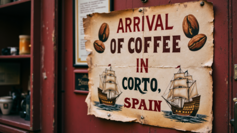Arrival of Coffee in Spain