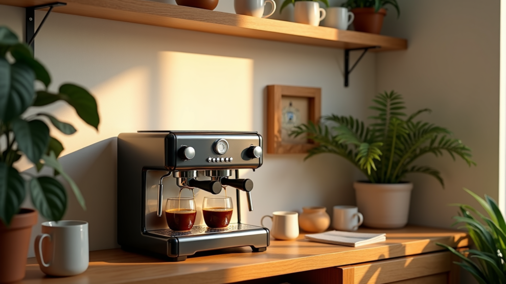 Double Coffee Maker