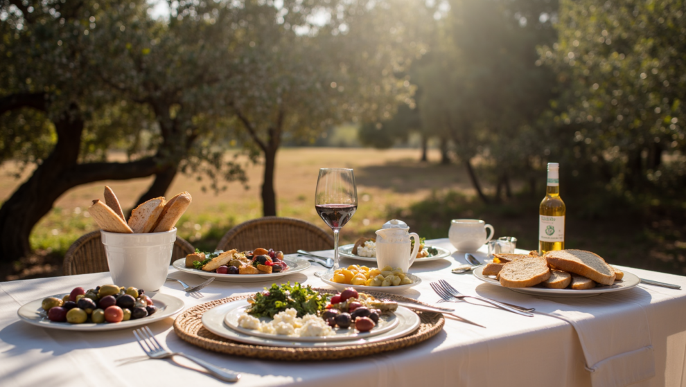 Mediterranean lunch.