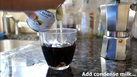 Americano iced coffee