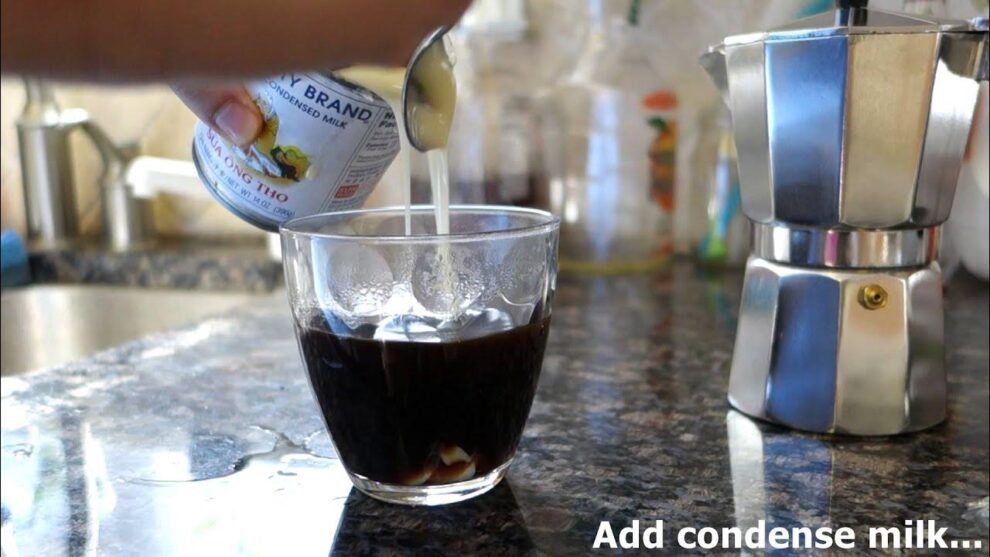 Americano iced coffee