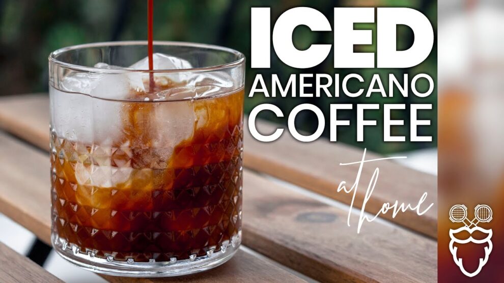 Iced Americano Iced Coffee Barista Hacks