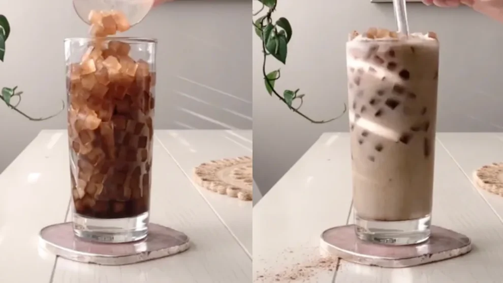 coffee ice cubes
