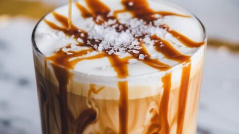 coffee recipe with caramel