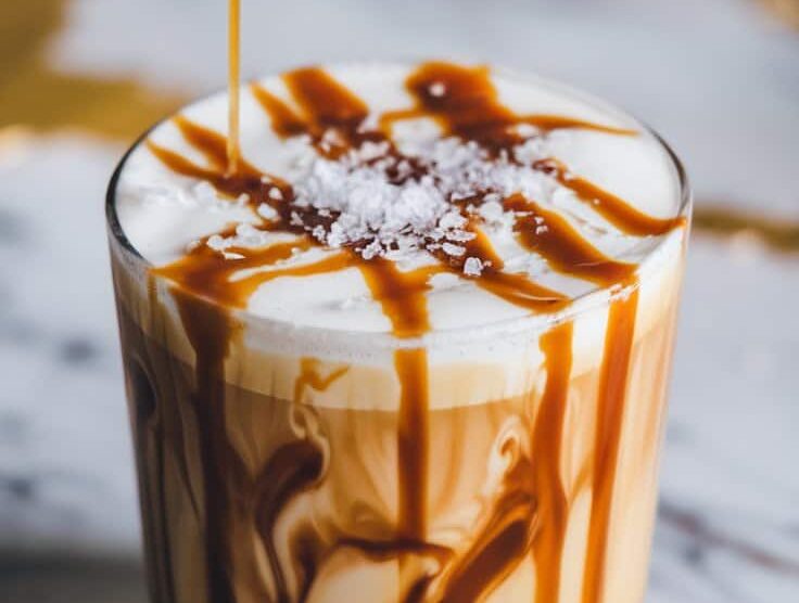 coffee recipe with caramel