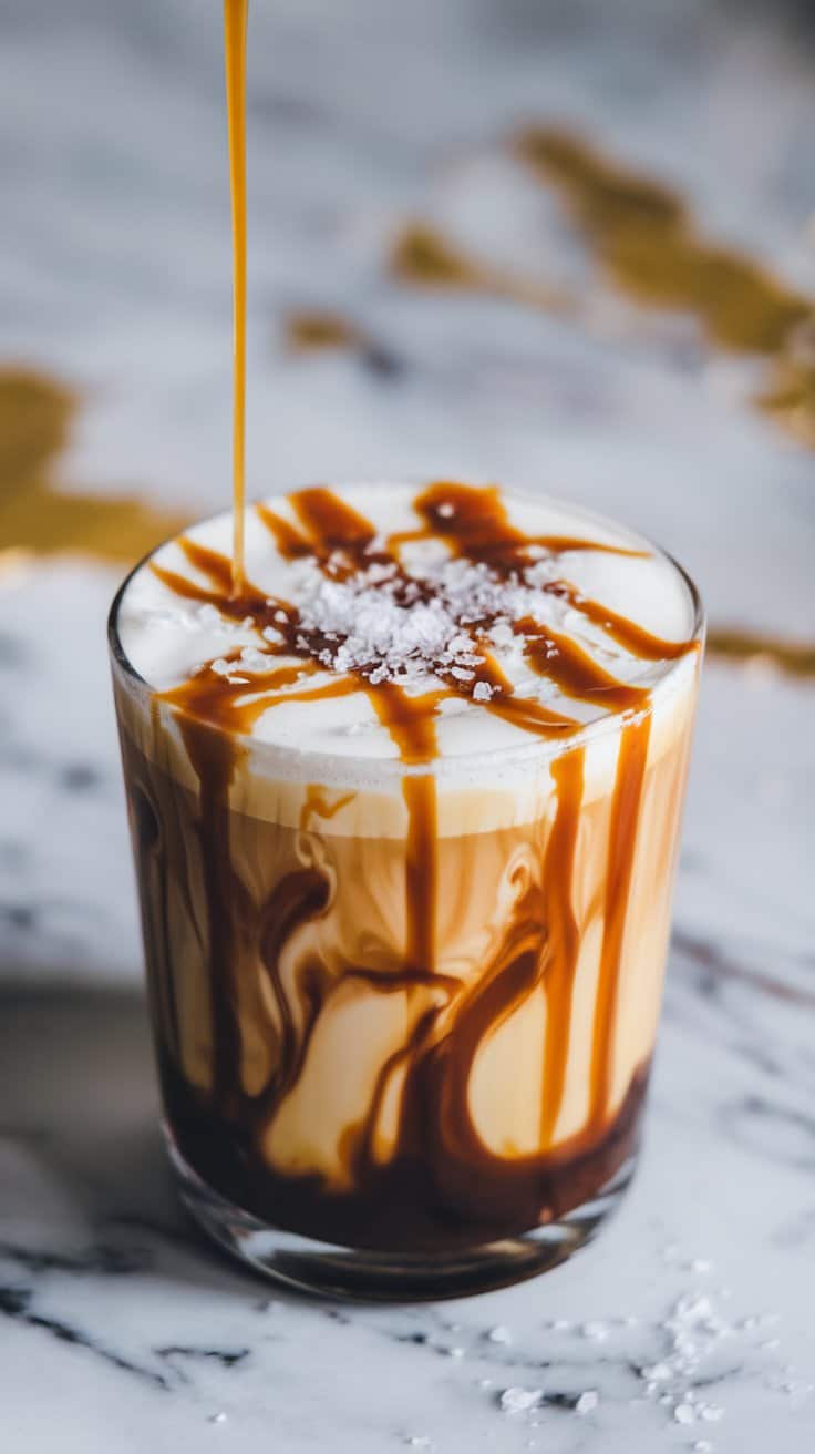 coffee recipe with caramel