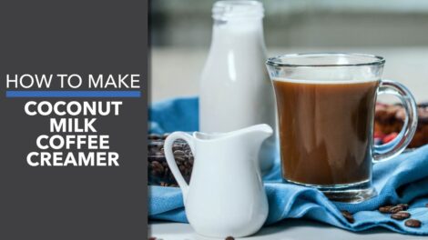 coffee with coconut milk