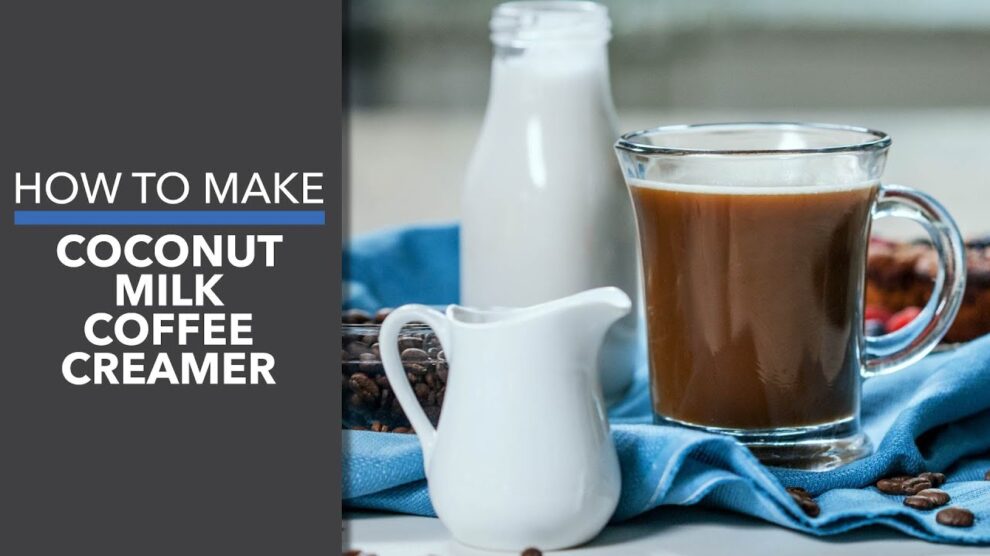 coffee with coconut milk