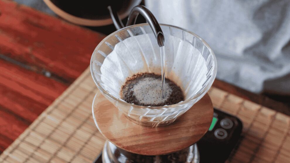 hot water brewing