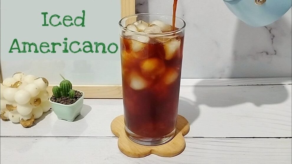 iced coffee
