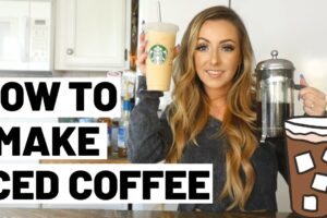 iced coffee brewing guide