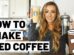 iced coffee brewing guide