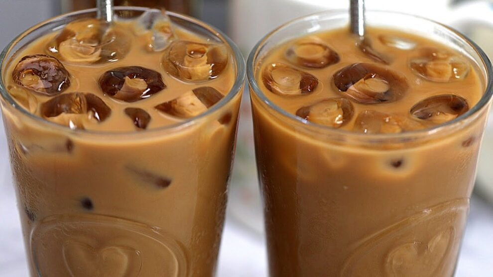 iced coffee flavoured