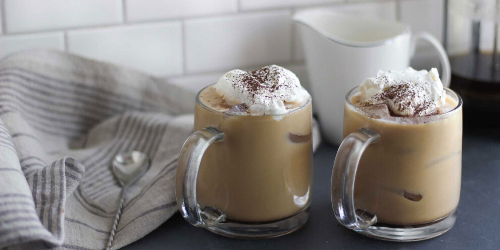 iced coffee morning