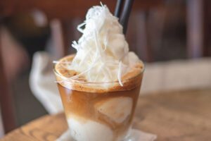 iced coffee with soy