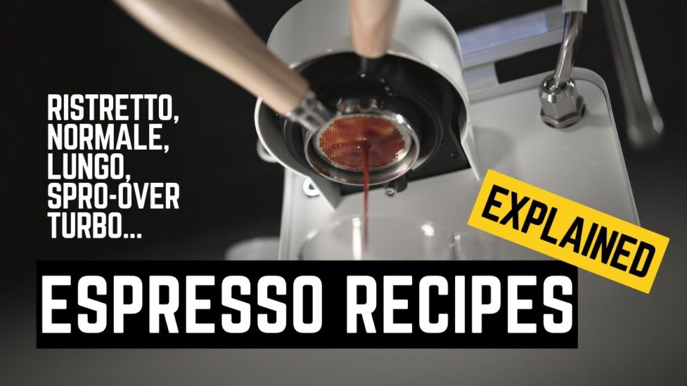 strong espresso recipe