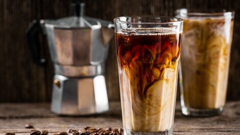 iced coffee for brunch