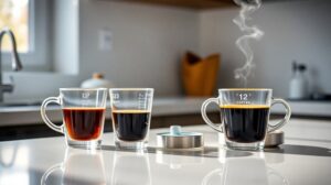 Americano coffee ratio