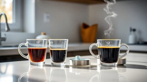 Americano coffee ratio