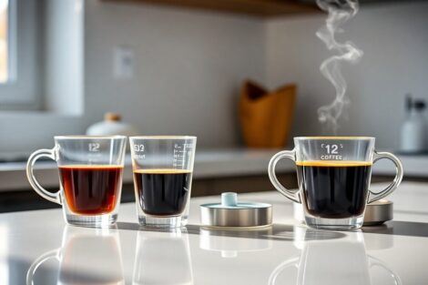 Americano coffee ratio