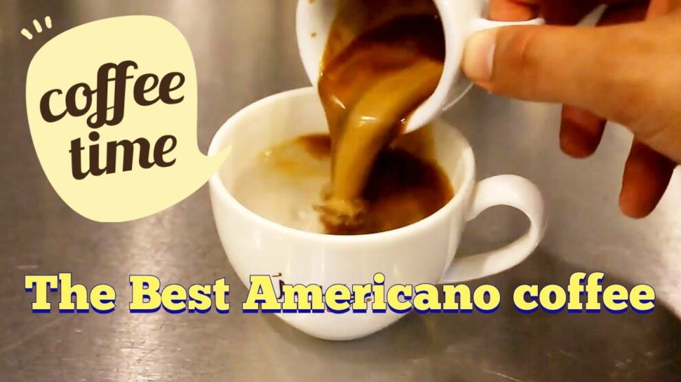 Americano coffee taste tips