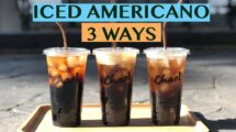 Americano iced coffee
