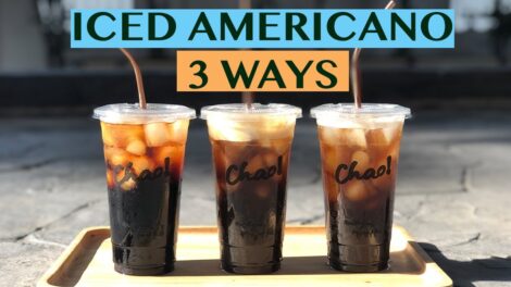 Americano iced coffee