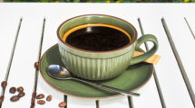Americano with brown sugar