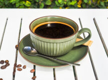 Americano with brown sugar