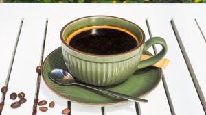 Americano with brown sugar