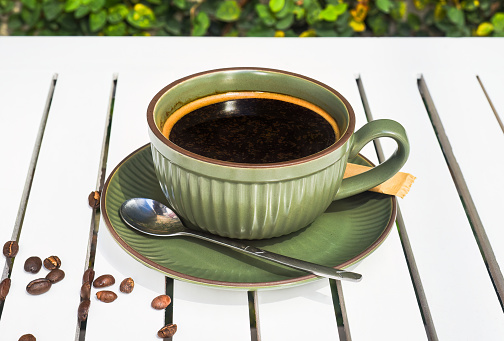 Americano with brown sugar