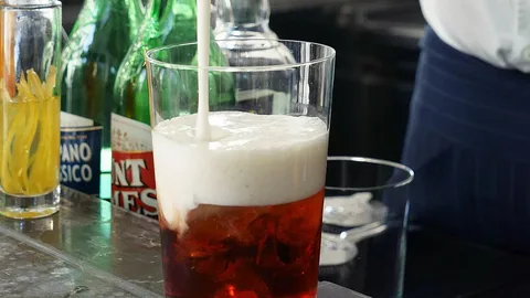 Iced Americano drink