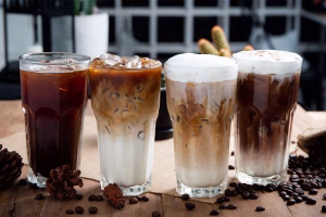 Iced Americano mocha twist