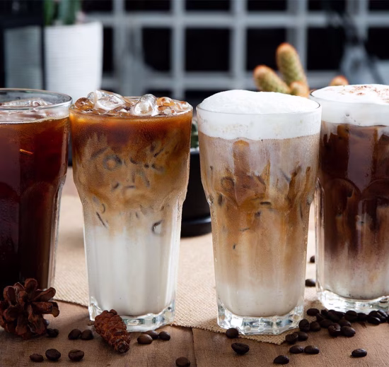 Iced Americano mocha twist