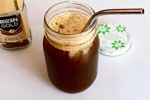 Iced Americano presentation