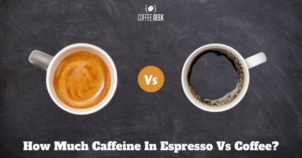 coffee caffeine comparison