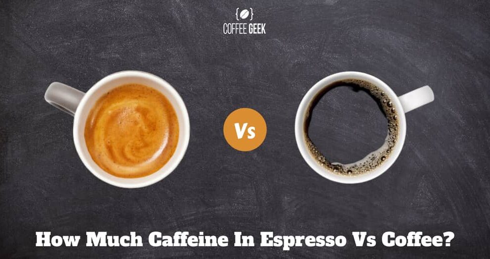 coffee caffeine comparison