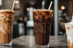 iced coffee lactose-free