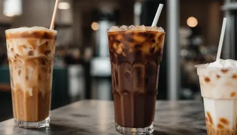 iced coffee lactose-free