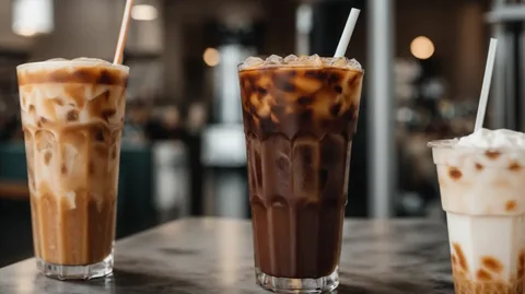 iced coffee lactose-free