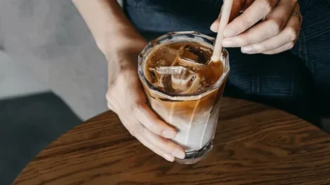 iced coffee light