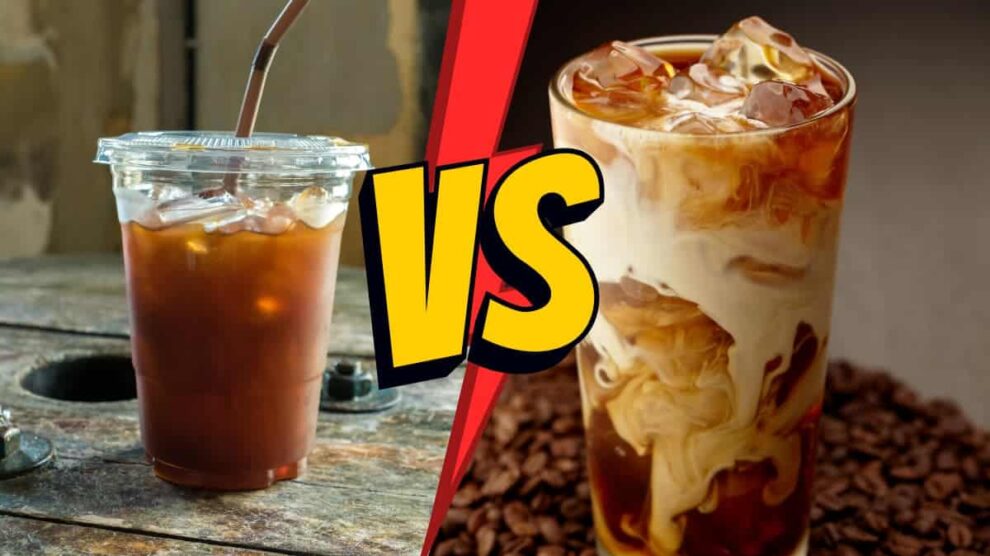 iced coffee vs hot