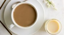 sweetened coffee