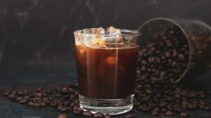 Iced Americano vanilla twist