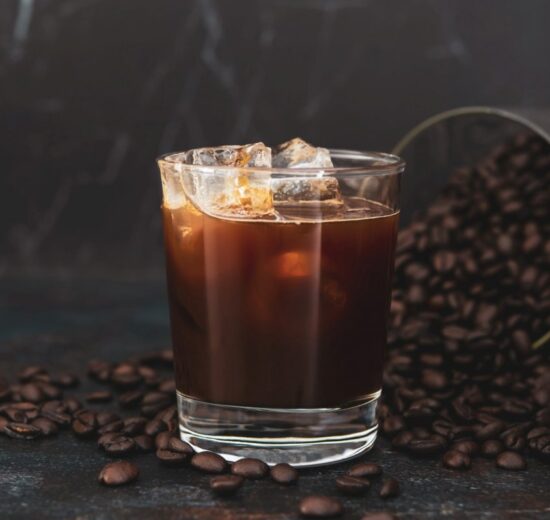 Iced Americano vanilla twist