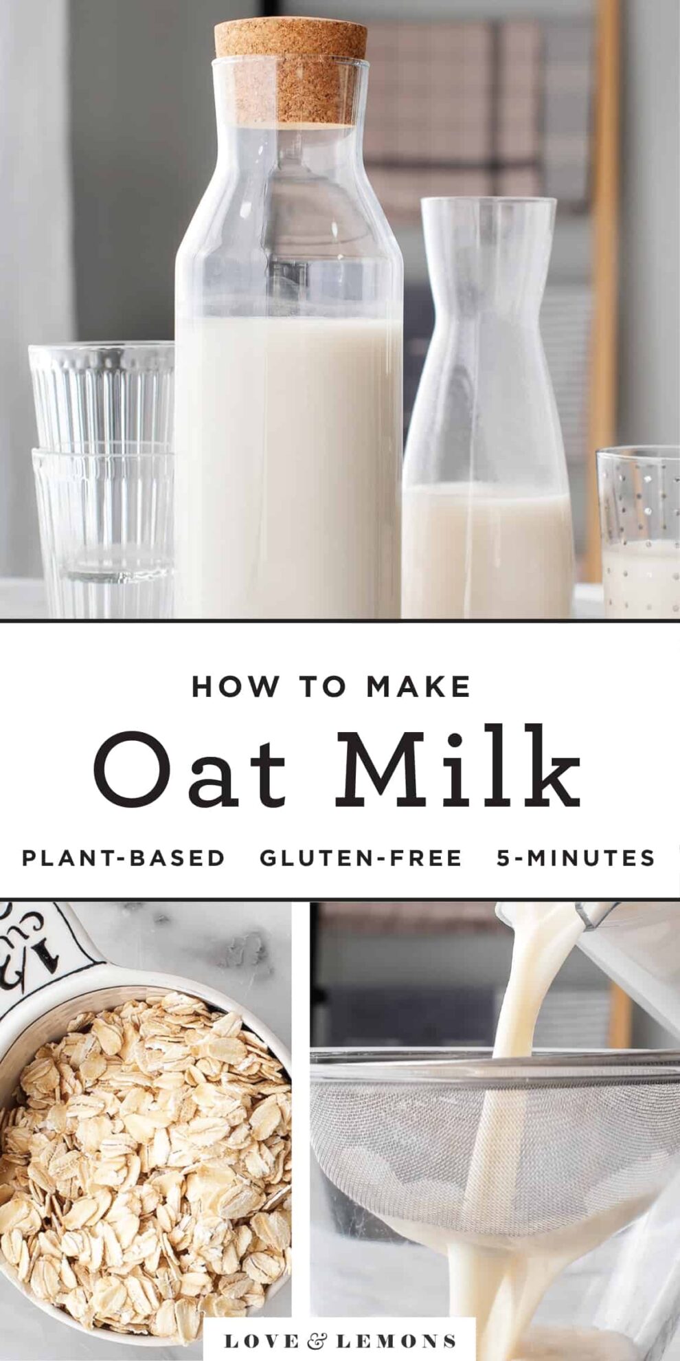 oat milk recipe